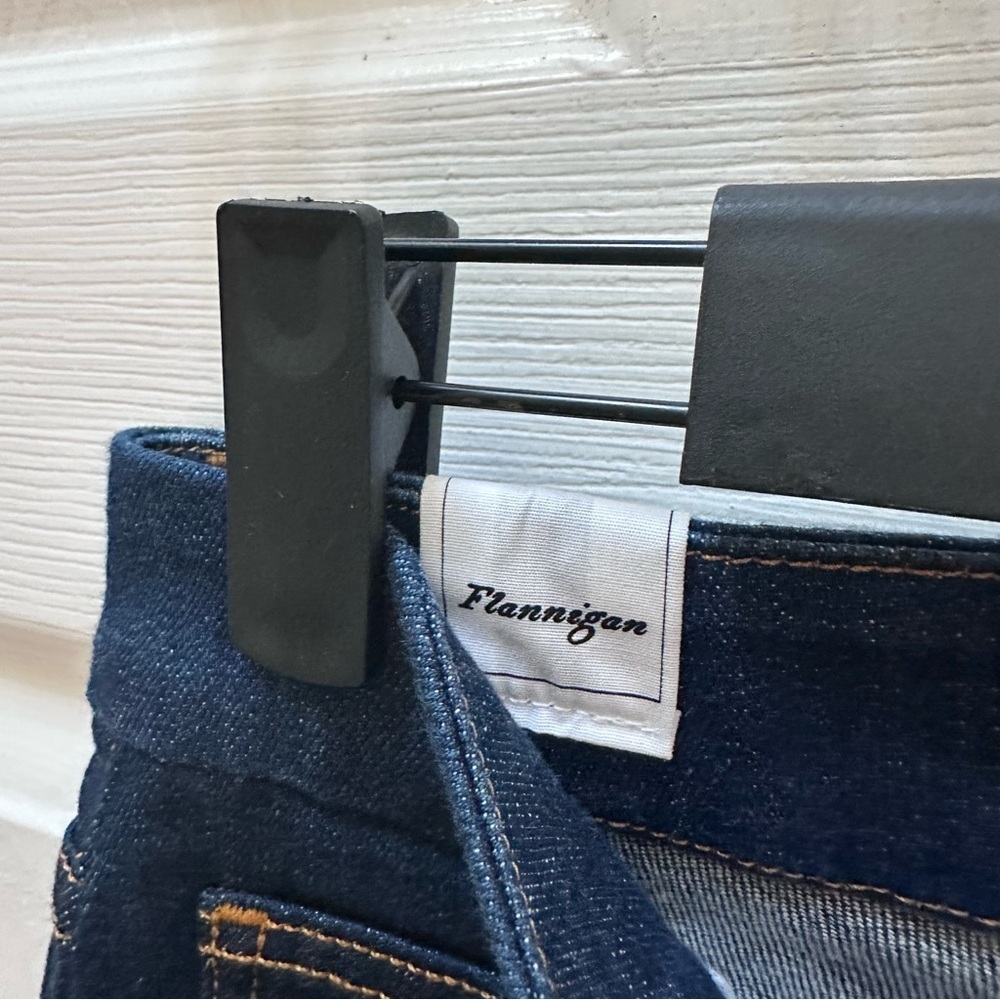 NWT Frank & Eileen dark blue Flannigan jeans 27 flare high rise - Picture 4 of 10